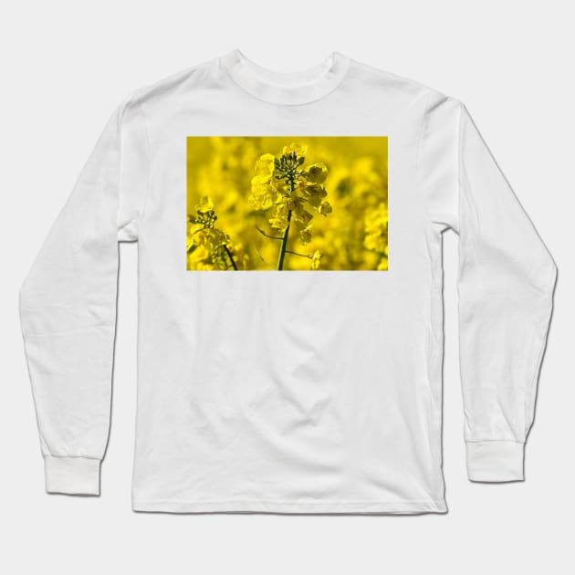 Very Yellow Long Sleeve T-Shirt by Violaman